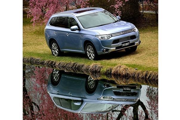 Der Mitsubishi Plug-in Hybrid Outlander erhielt fünf Sterne im ADAC-Ecotest- Foto: Mitsubishi/dpp-AutoReporter